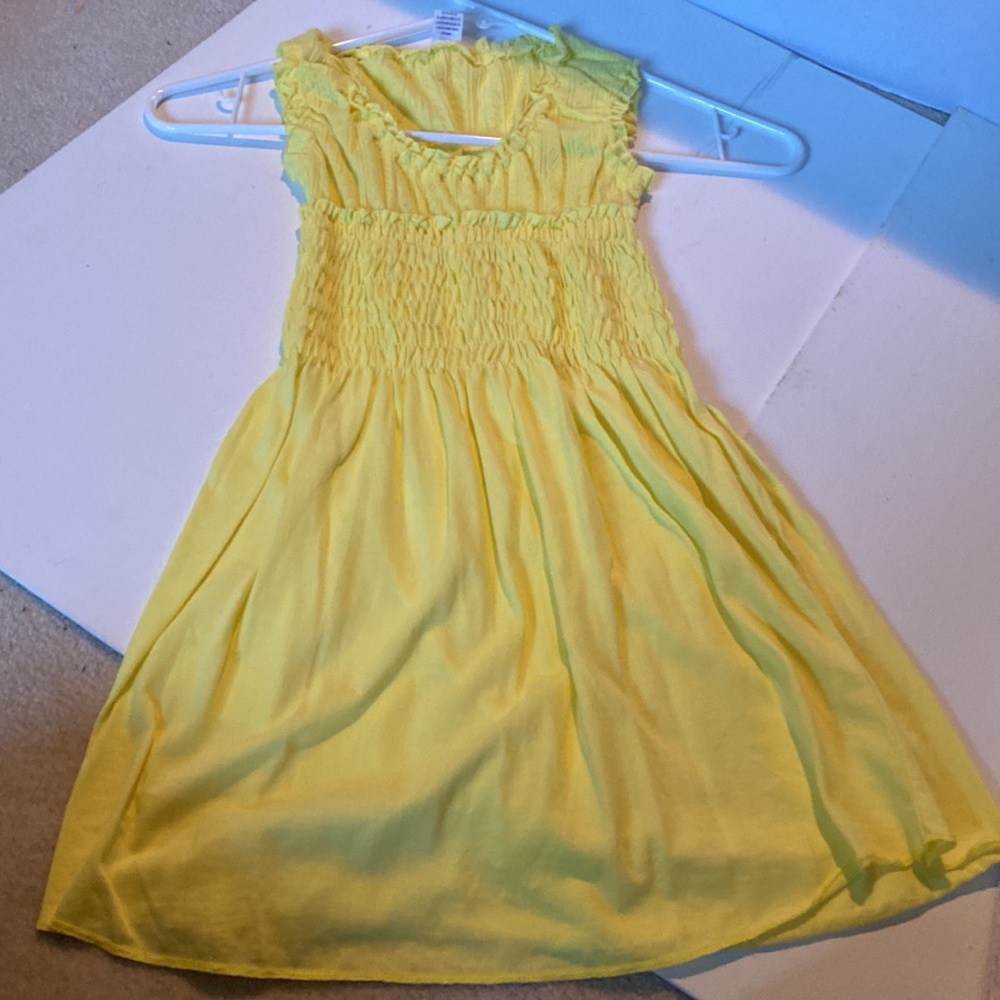 NWT Yellow Sleeveless Tunic Top